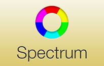Spectrum color blindness extension logo