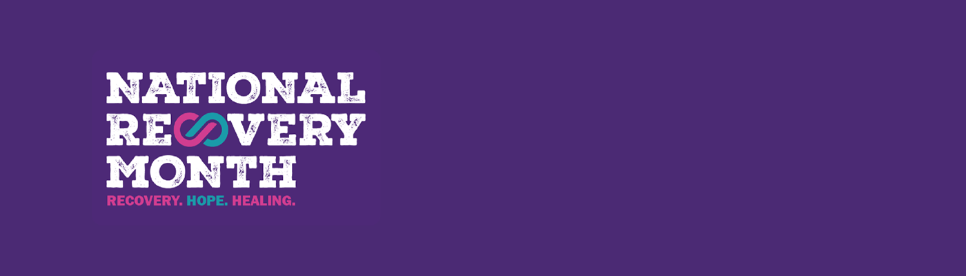 National Recovery Month logo